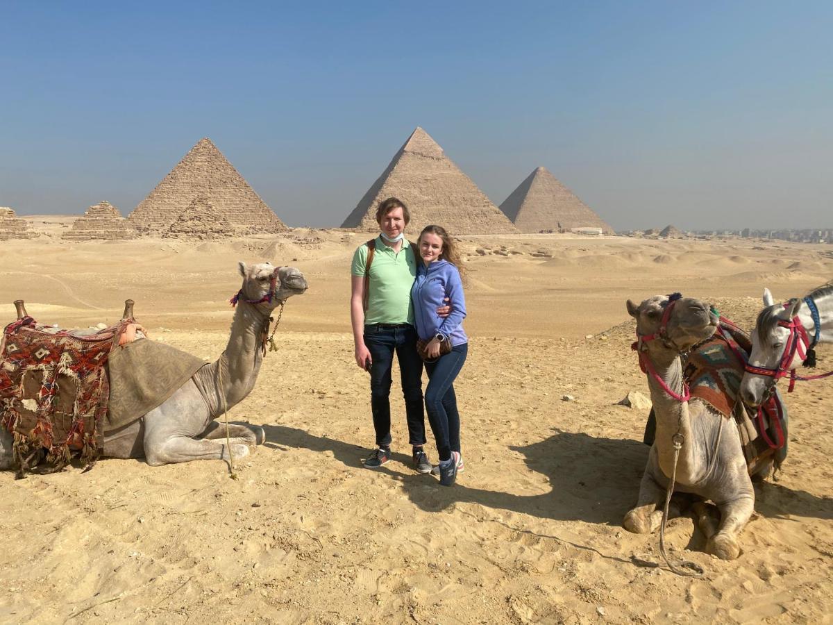 Grand Pyramids View Hotel Kairo Exterior foto